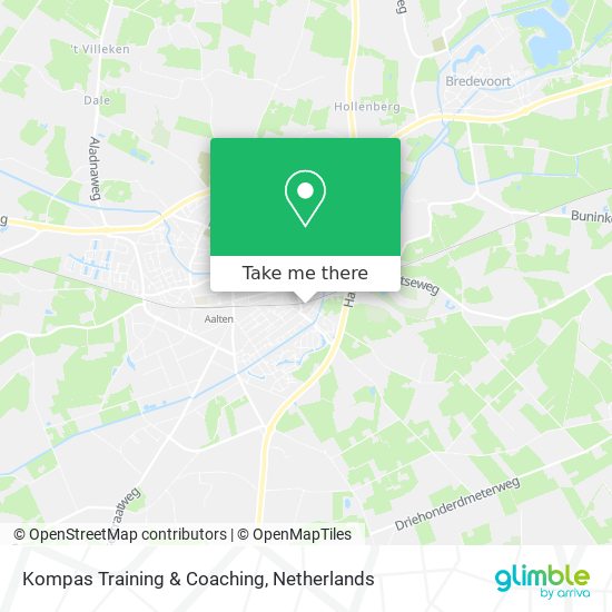 Kompas Training & Coaching map