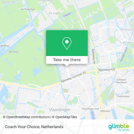 Coach Your Choice map