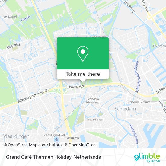 Grand Café Thermen Holiday Karte