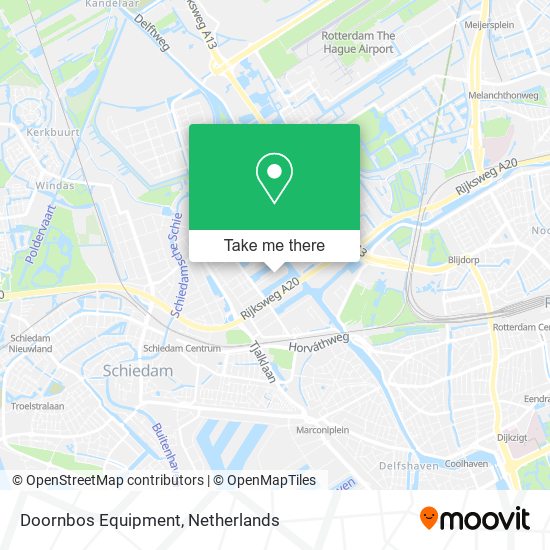Doornbos Equipment map