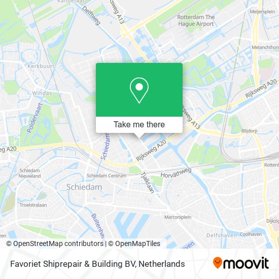 Favoriet Shiprepair & Building BV map