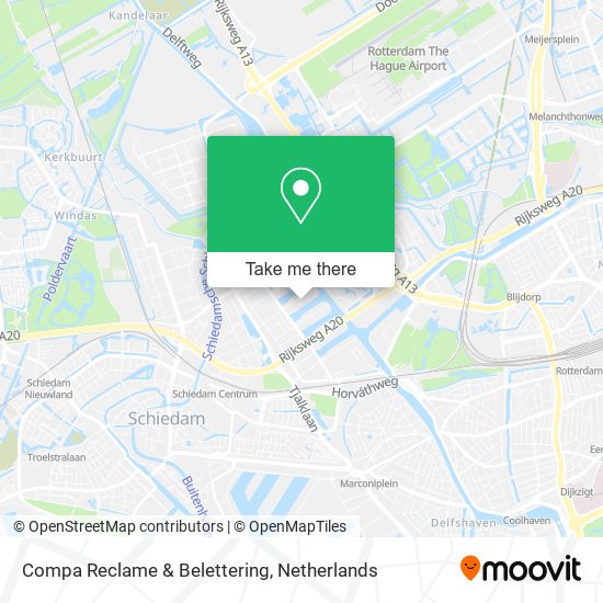 Compa Reclame & Belettering map