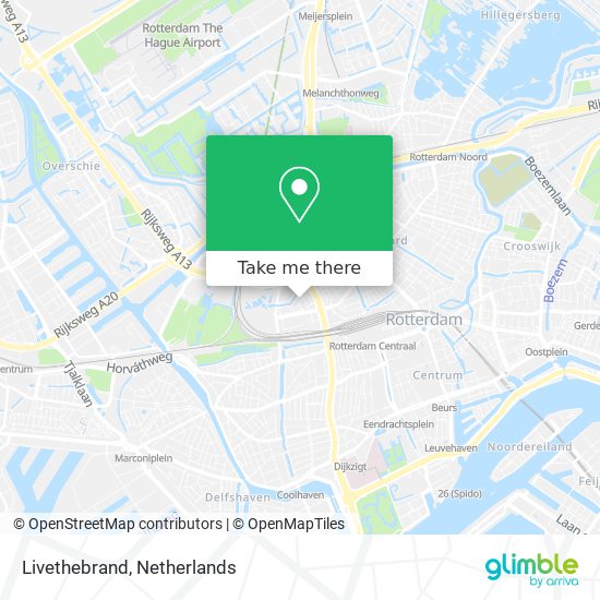 Livethebrand map