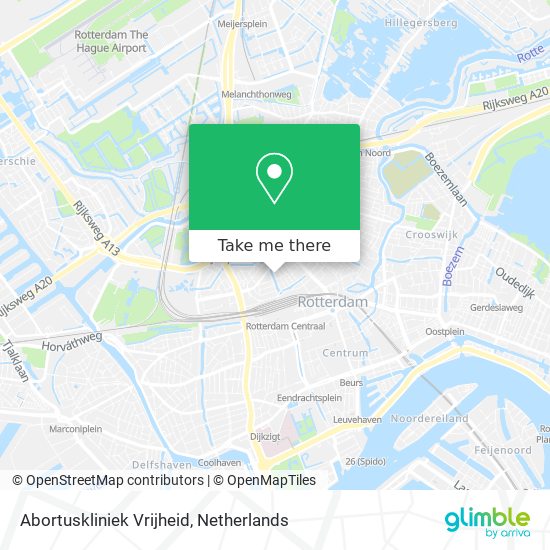 Abortuskliniek Vrijheid map