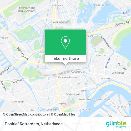 Positief Rotterdam map