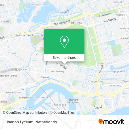 Libanon Lyceum map