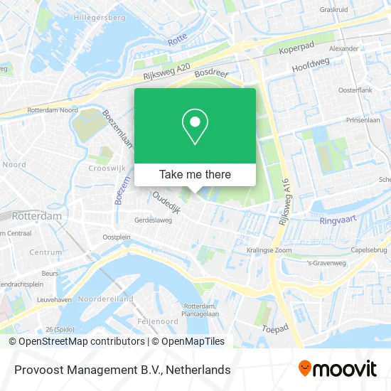 Provoost Management B.V. map