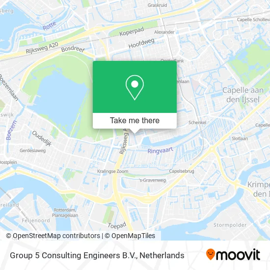 Group 5 Consulting Engineers B.V. map