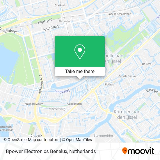 Bpower Electronics Benelux map