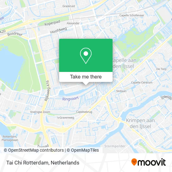 Tai Chi Rotterdam map