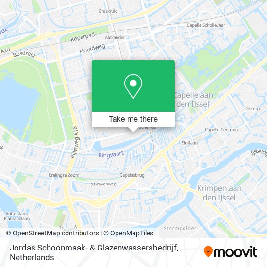 Jordas Schoonmaak- & Glazenwassersbedrijf map