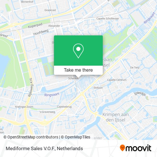 Mediforme Sales V.O.F. map