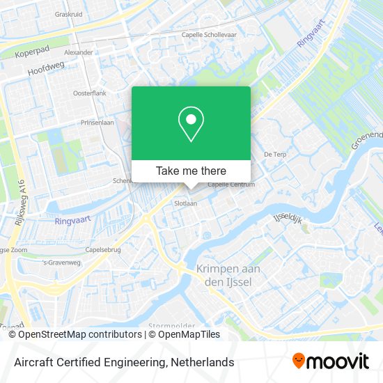 Aircraft Certified Engineering map