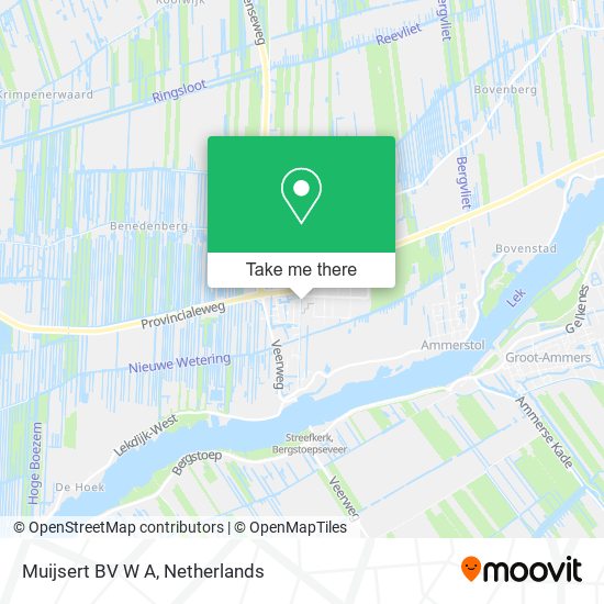 Muijsert BV W A map