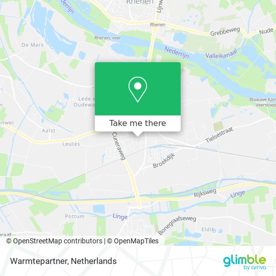 Warmtepartner map