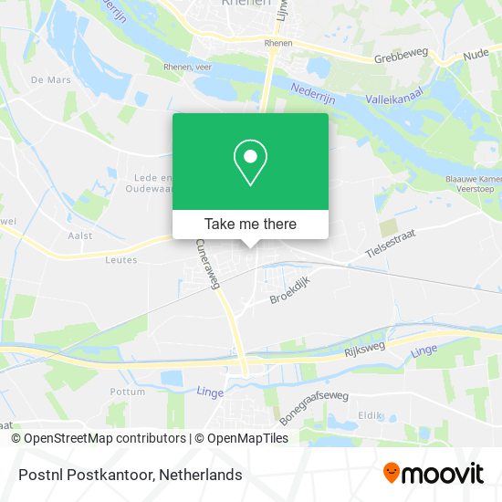 Postnl Postkantoor map