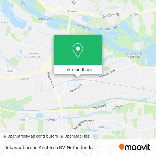 Inkassobureau Kesteren BV map