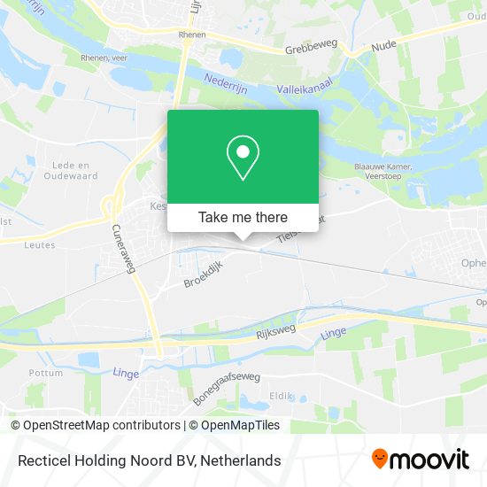 Recticel Holding Noord BV map