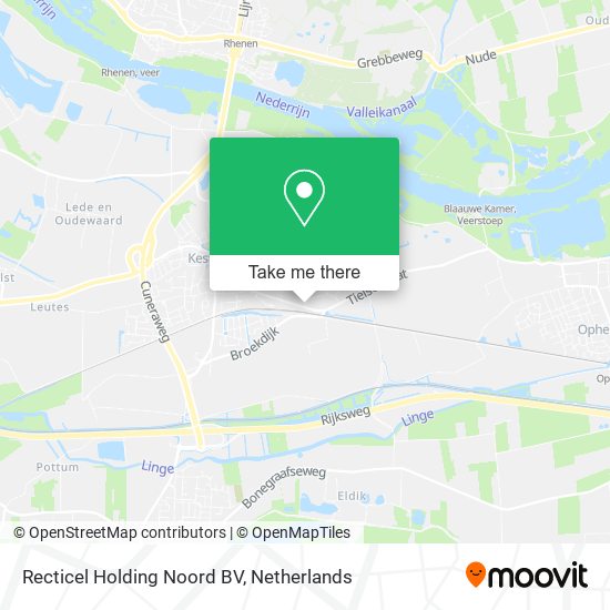 Recticel Holding Noord BV Karte