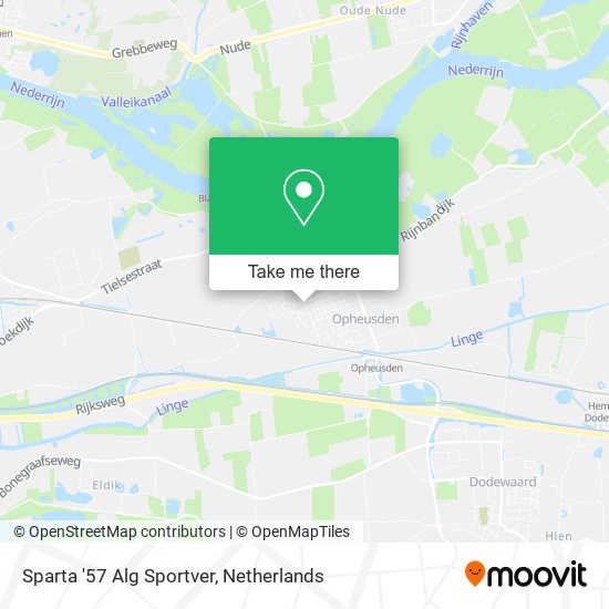 Sparta '57 Alg Sportver map