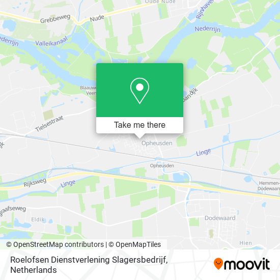 Roelofsen Dienstverlening Slagersbedrijf map