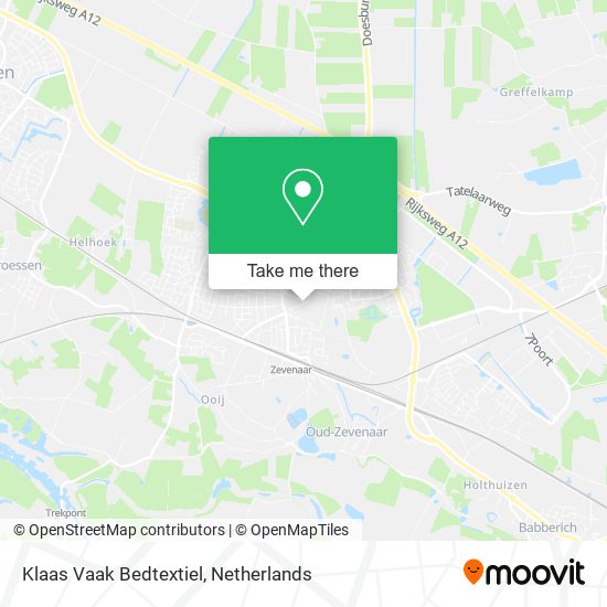 Klaas Vaak Bedtextiel map