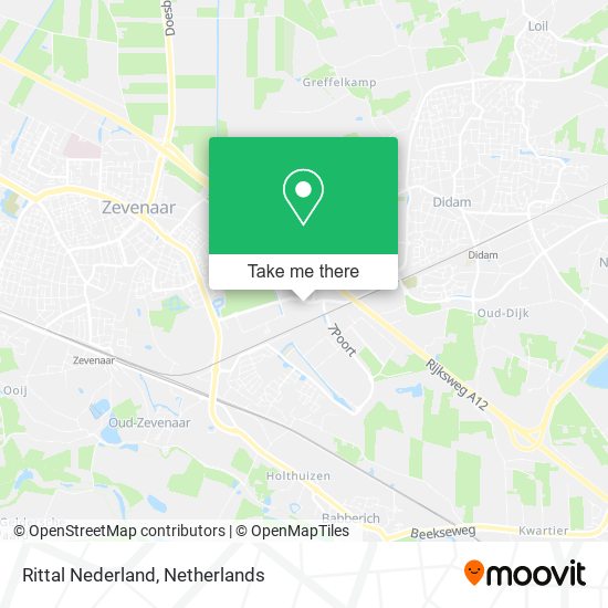 Rittal Nederland map