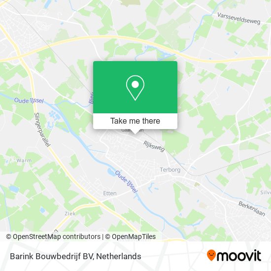 Barink Bouwbedrijf BV map