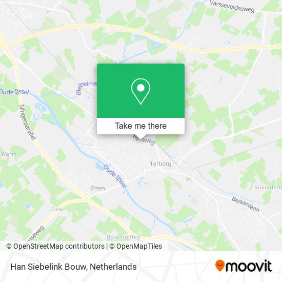 Han Siebelink Bouw map