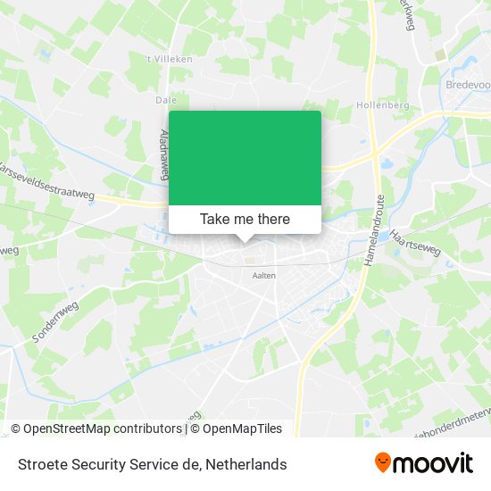 Stroete Security Service de map