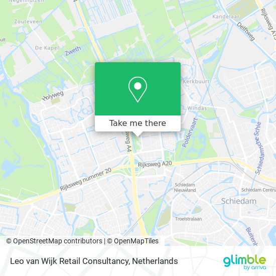 Leo van Wijk Retail Consultancy map