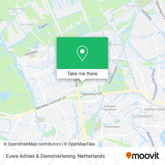 Euwe Advies & Dienstverlening map