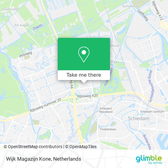 Wijk Magazijn Kone map