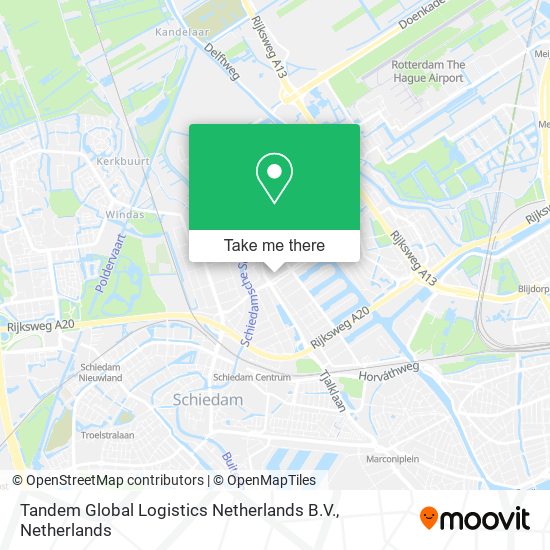 Tandem Global Logistics Netherlands B.V. Karte