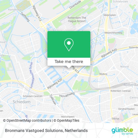 Bronmans Vastgoed Solutions map