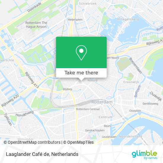 Laaglander Café de map