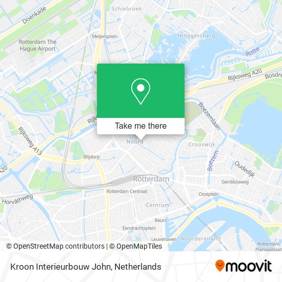 Kroon Interieurbouw John map