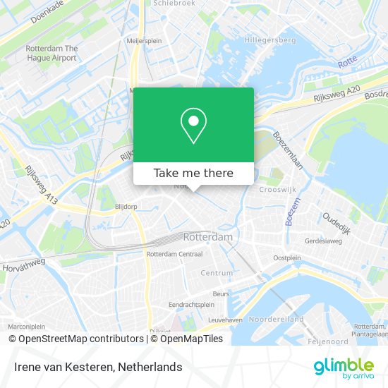 Irene van Kesteren map