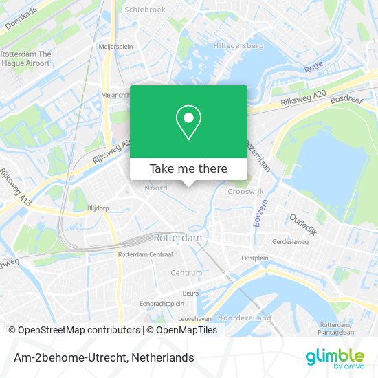 Am-2behome-Utrecht map