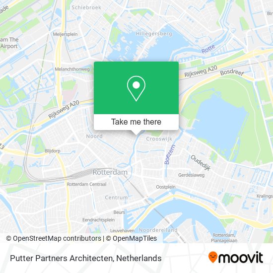Putter Partners Architecten map