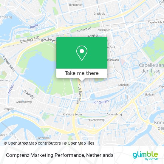 Comprenz Marketing Performance map