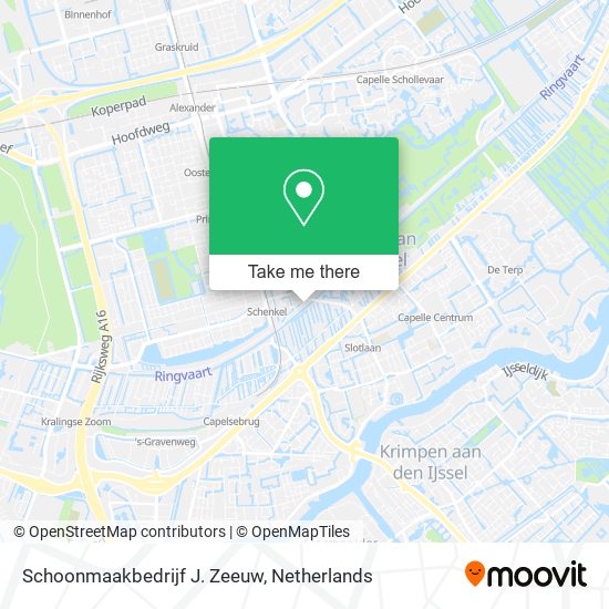 Schoonmaakbedrijf J. Zeeuw map