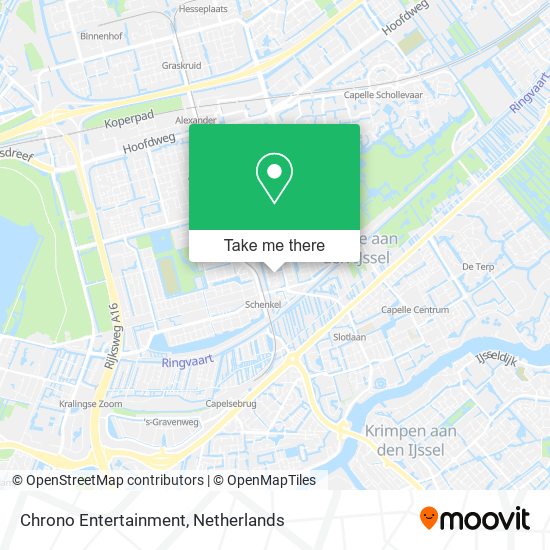 Chrono Entertainment map