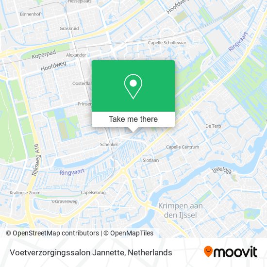 Voetverzorgingssalon Jannette map