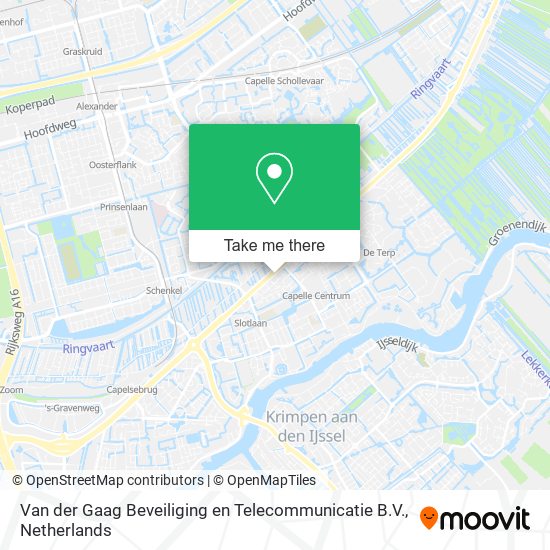 Van der Gaag Beveiliging en Telecommunicatie B.V. map