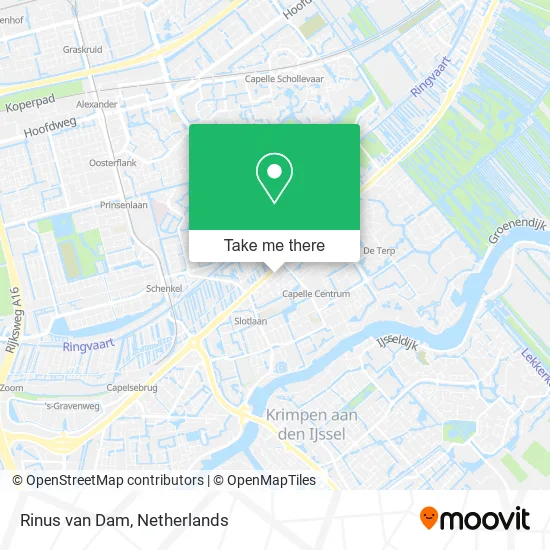 Rinus van Dam map