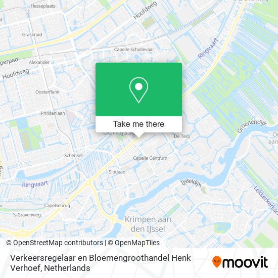 Verkeersregelaar en Bloemengroothandel Henk Verhoef map