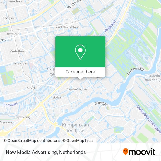 New Media Advertising map