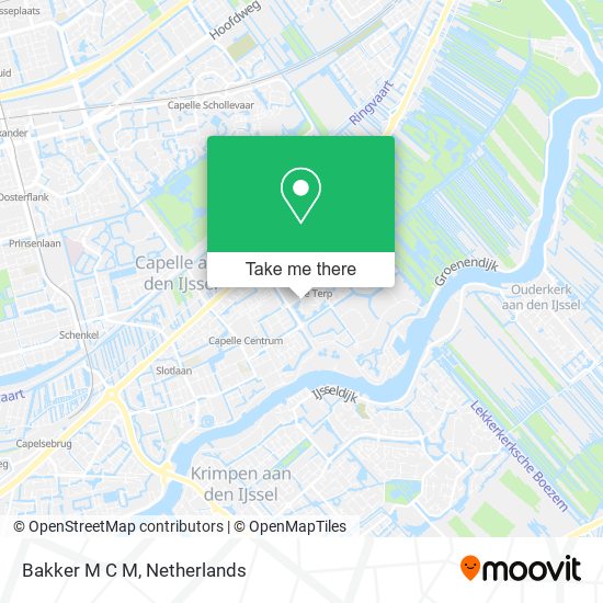 Bakker M C M map