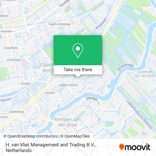 H. van Vliet Management and Trading B.V. map